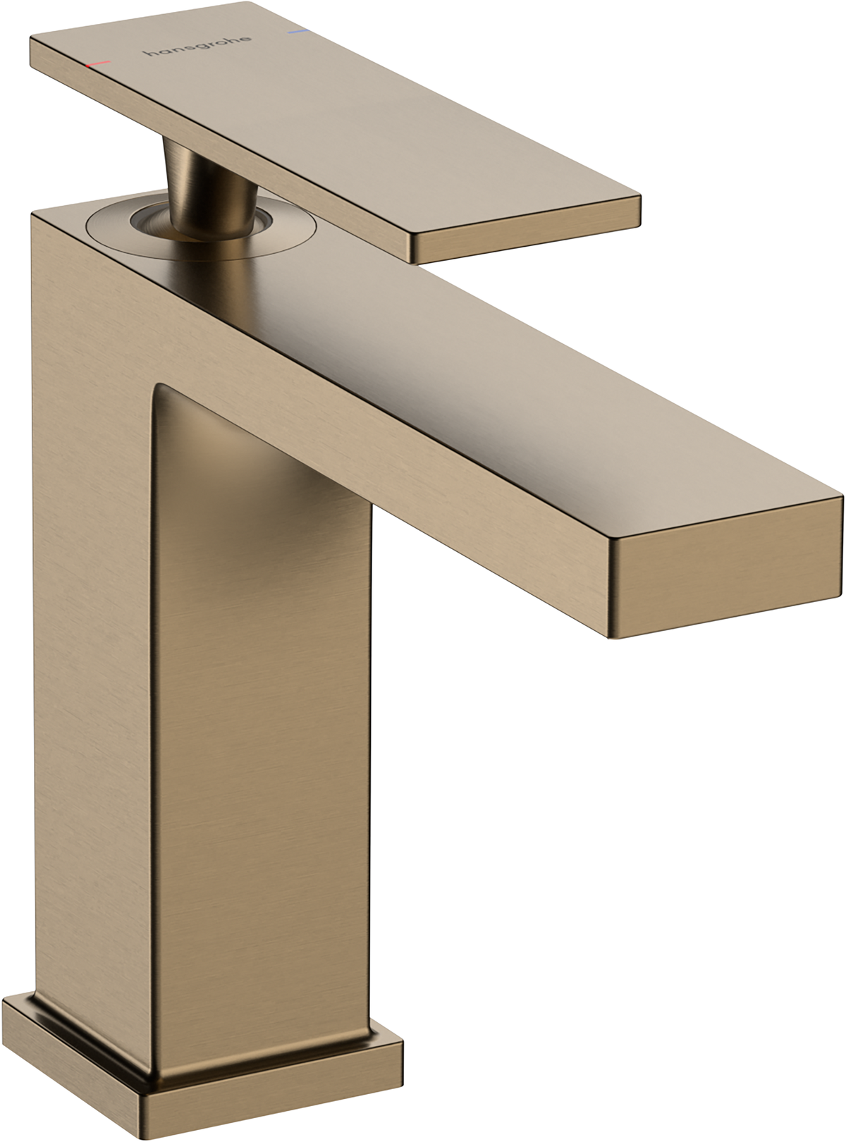 hansgrohe Tecturis E Single Lever Basin Mixer 110 EcoSmart+ Brushed Bronze