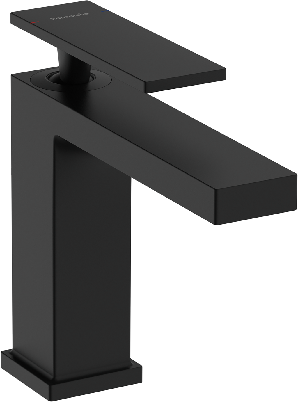 hansgrohe Tecturis E Single Lever Basin Mixer 110 EcoSmart+ Matt Black