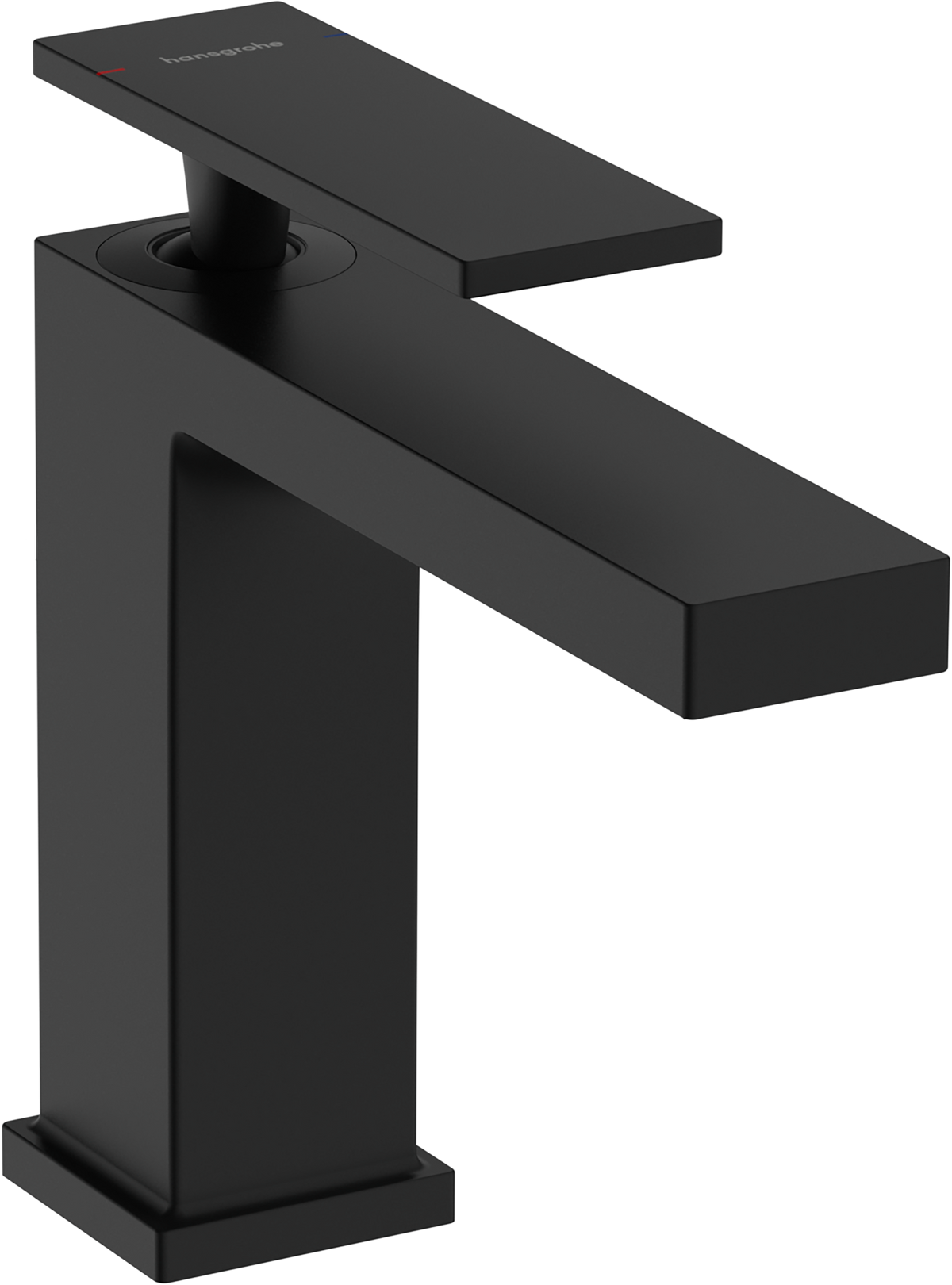 hansgrohe Tecturis E Single Lever Basin Mixer 110 EcoSmart+ Matt Black