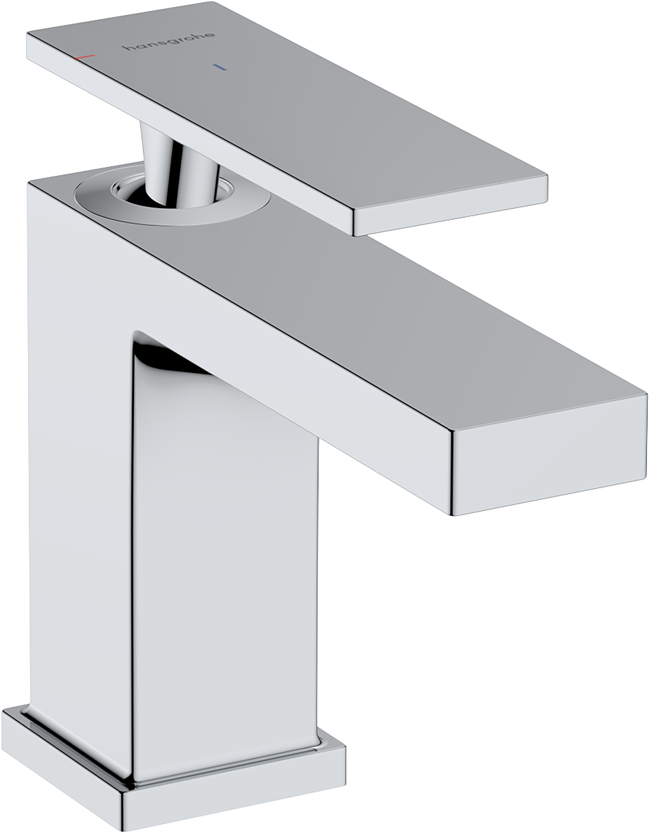 hansgrohe Tecturis E Basin Mixer 80 CoolStart with Pop-Up Waste Chrome