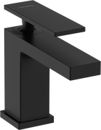 hansgrohe Tecturis E Basin Mixer 80 CoolStart with Pop-Up Waste Matt Black