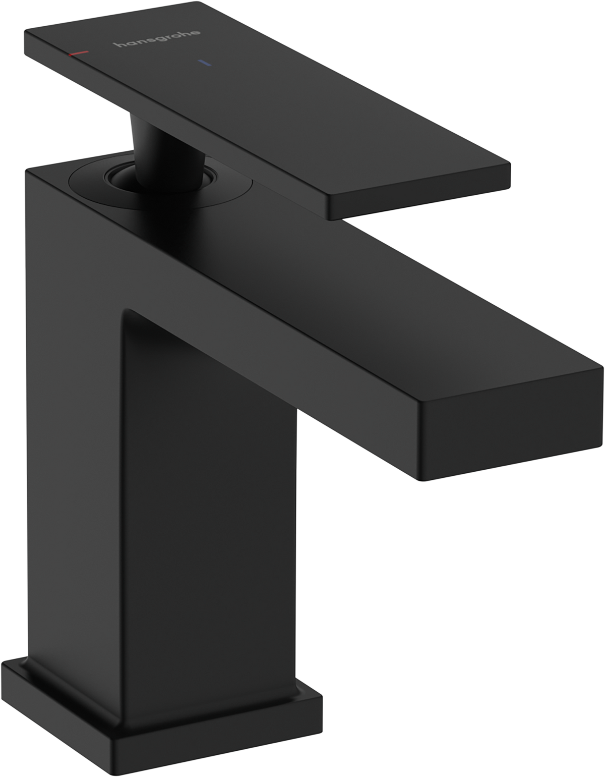 hansgrohe Tecturis E Basin Mixer 80 CoolStart with Pop-Up Waste Matt Black