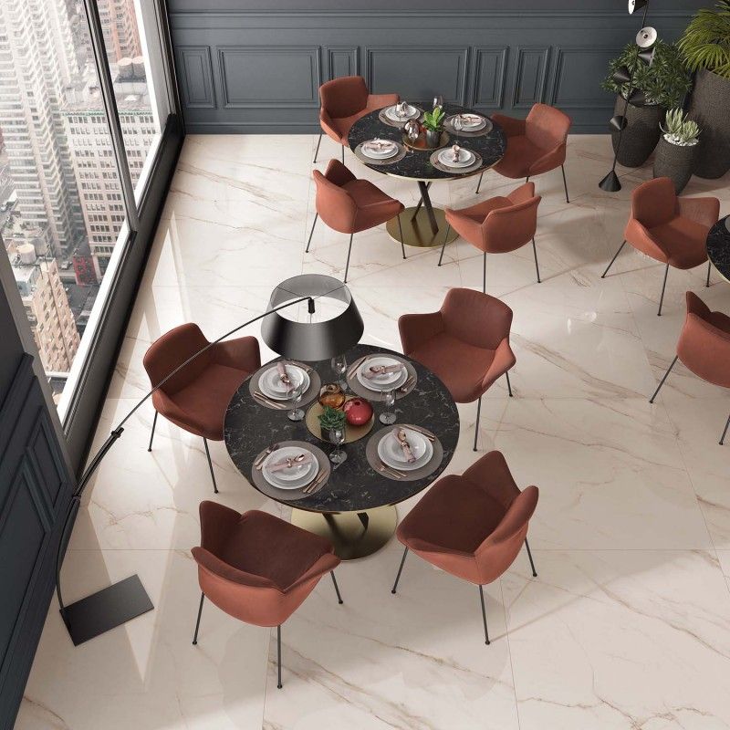 Sensi Up Calacatta Gold Lux 120x120 lifestyle