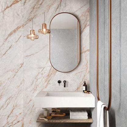 Flaviker Supreme Treasure Luminous Everose Soft 120x280 installation