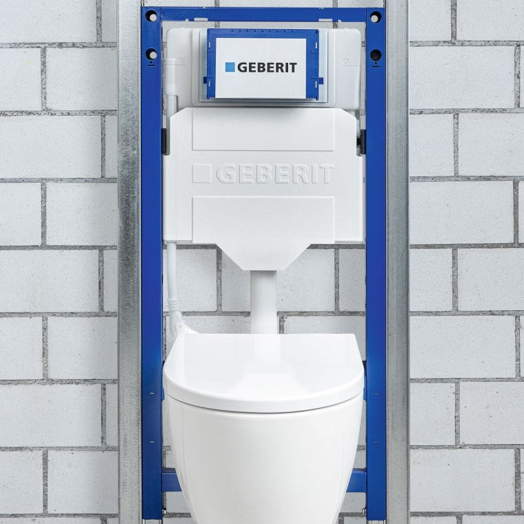 Geberit Duofix 1120mm WC Frame with Delta 12cm Cistern