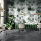 Flaviker Rockin' Lava 120x120 with Art Walls Beyond 120x280 installation