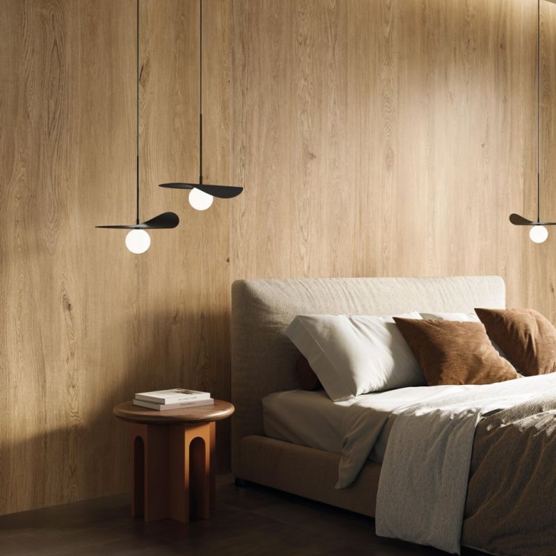 Flaviker Four Seasons Honey 120x280 with Rebel Bronze 60x120 installation