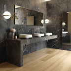Flaviker Supreme Memories Breccia Imperiale Nat 120x280 with Four Seasons Honey 26x200 installation