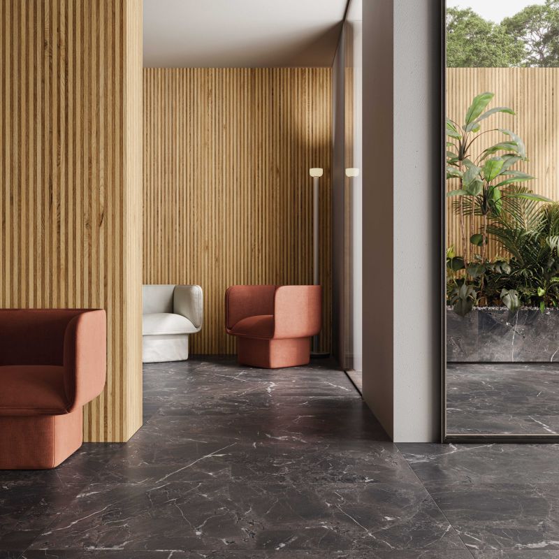 Flaviker Supreme Memories Breccia Imperiale Nat 60x120 with X20 R11 60x120 20mm installation