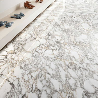 Flaviker Supreme Memories Bianco Vagli Lux 120x120 installation