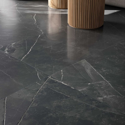 Flaviker Supreme Memories Dark Stone Antique 3D 60x120 installation