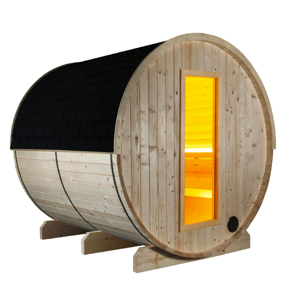 Harvia Kuusi 240 Barrel Sauna | KUUSI-240-C
