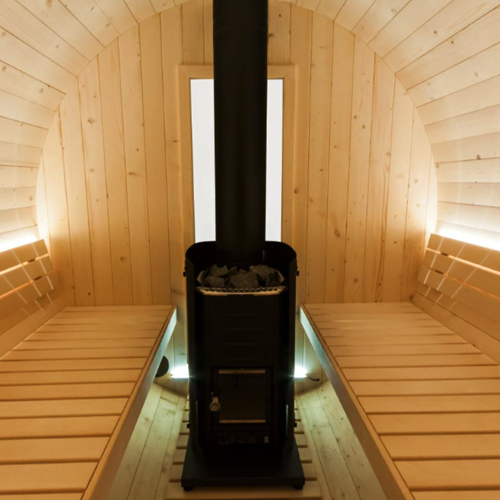 Harvia Kuusi 240 Barrel Sauna | KUUSI-240-C