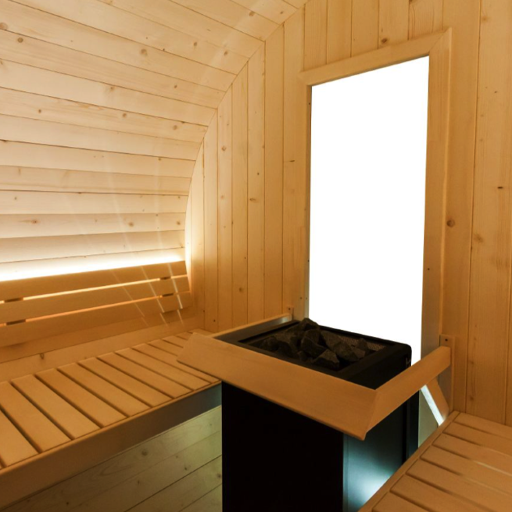 Harvia Kuusi 240 Barrel Sauna | KUUSI-240-C