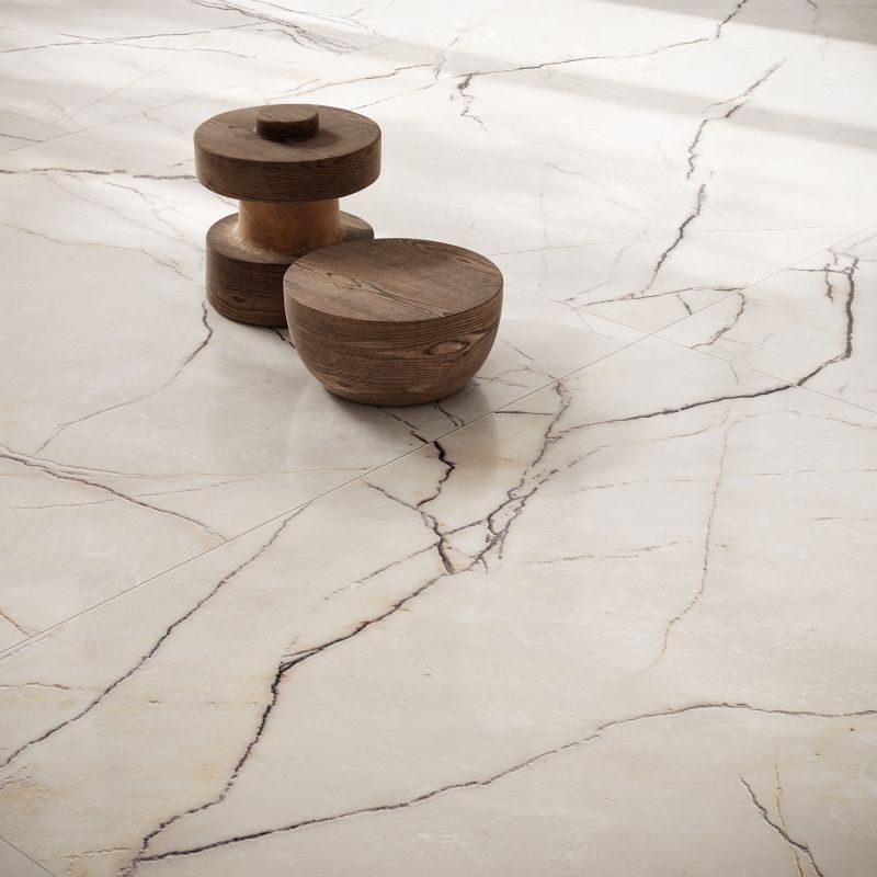 Flaviker Supreme Treasure Greylac Platinum Antique 3D 120x120 installation