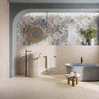ABK Sensi Fantasy Tahiti Lux 3D 60x120 with Poetry Stone Trani Beige lifestyle