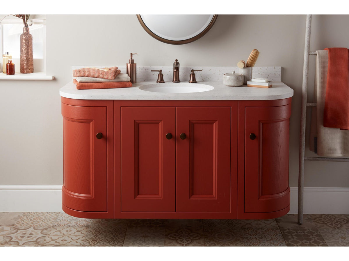 Burbidge Tetbury Curved vanity unit