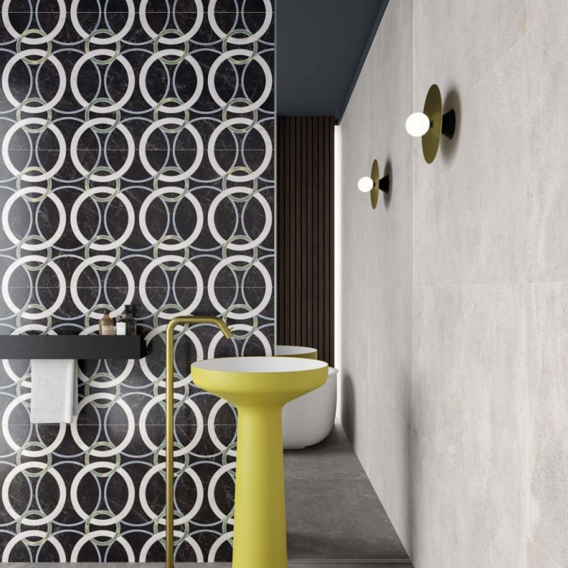 ABK Sensi Fantasy Circular Lux 3D 60x120 lifestyle