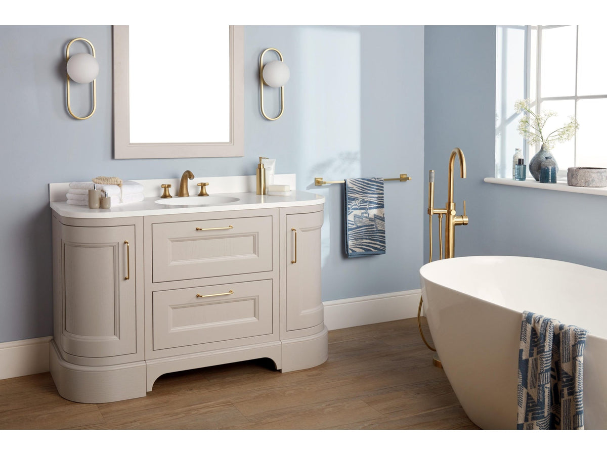 Burbidge Tetbury Curved vanity unit