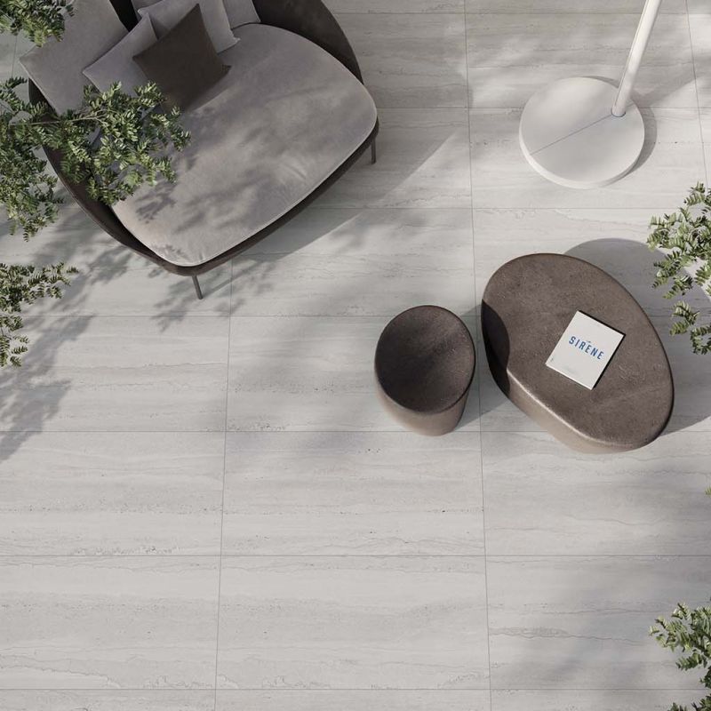 Flaviker Double X20 Linear Grey R11 60x120 20mm outdoor installation