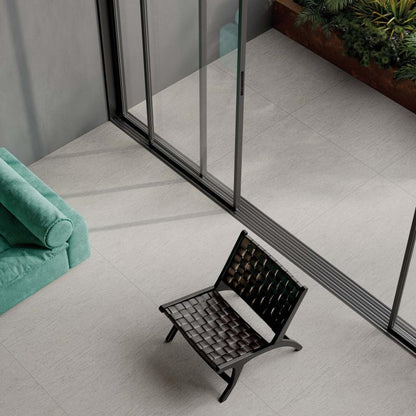 Poetry Stone Reloaded Basaltina Silver 120x120 with R11 lifestyle