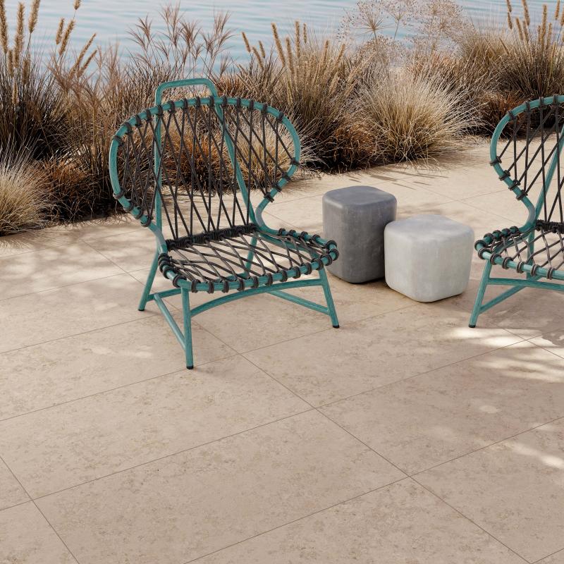 Poetry Stone Reloaded Jura Sand R11 60x120 20mm outdoor lifestyle