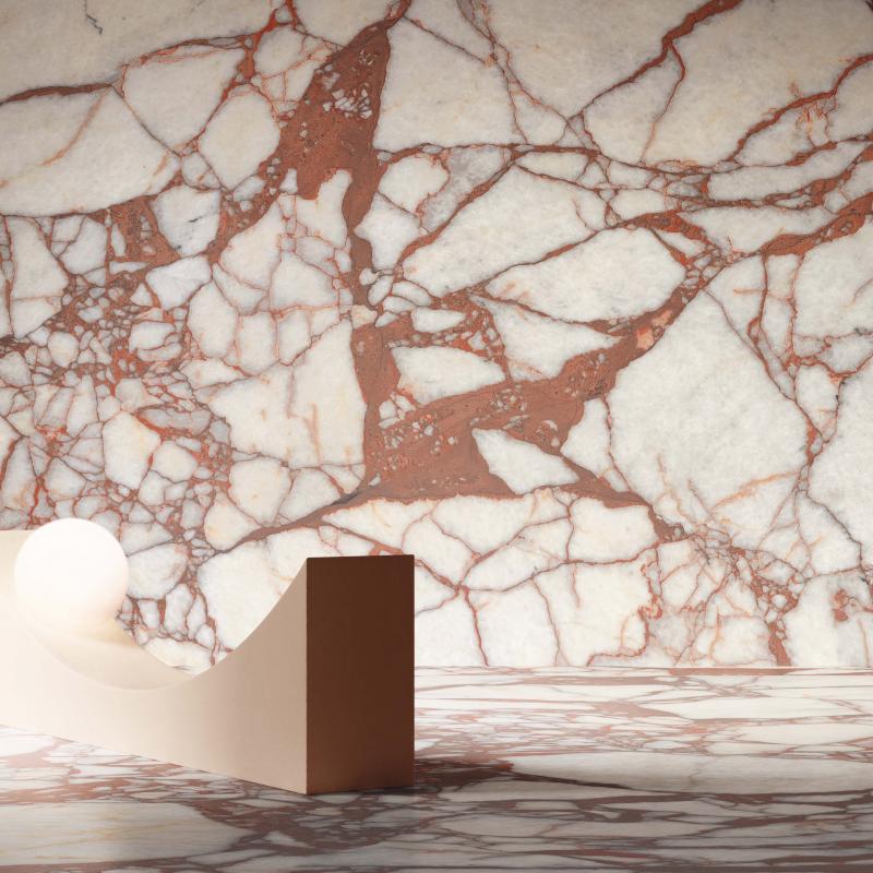 Flaviker Supreme Hedonism Calacatta Dante installation