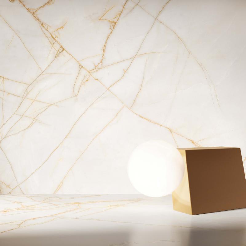 Flaviker Supreme Hedonism Golden Spider installation