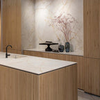 Flaviker Supreme Hedonism Golden Spider Lux 3D 120x280 and 120x120 installation