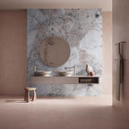 Flaviker Palette Clay 120x280 and 60x120 with Supreme Hedonism Patagonia Blue installation