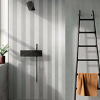 Flaviker Palette Concrete 10x60 and 60x120 with Ash 10x60 installation
