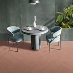 Flaviker Palette Cotto 20x120 with Rebel Emerald 120x280 installation