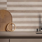 Flaviker Palette Sand 5x120 with Four Seasons Biscuit 5x120 installation