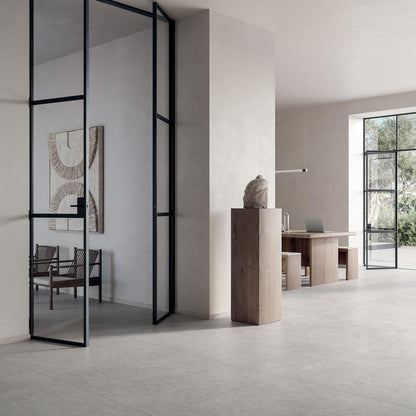 Flaviker Midi Nature Ecru 120x120 installation