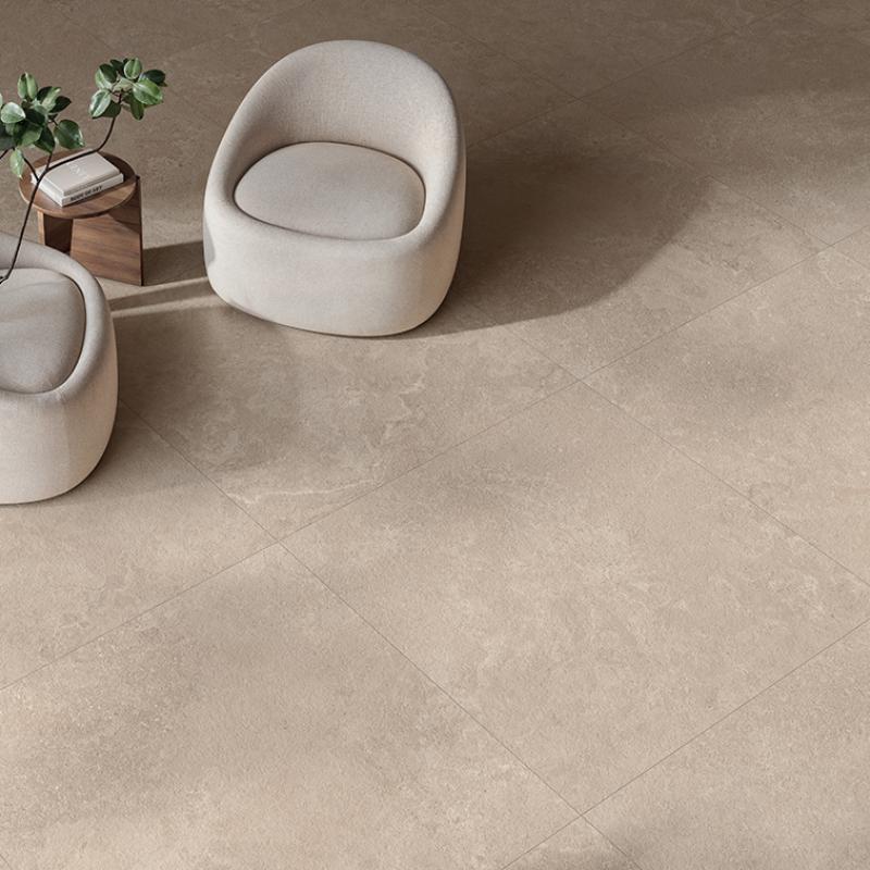 Flaviker Midi Melange Beige 120x120 installation