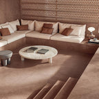 Flaviker Midi Nature Terre 120x280 and 60x120 installation