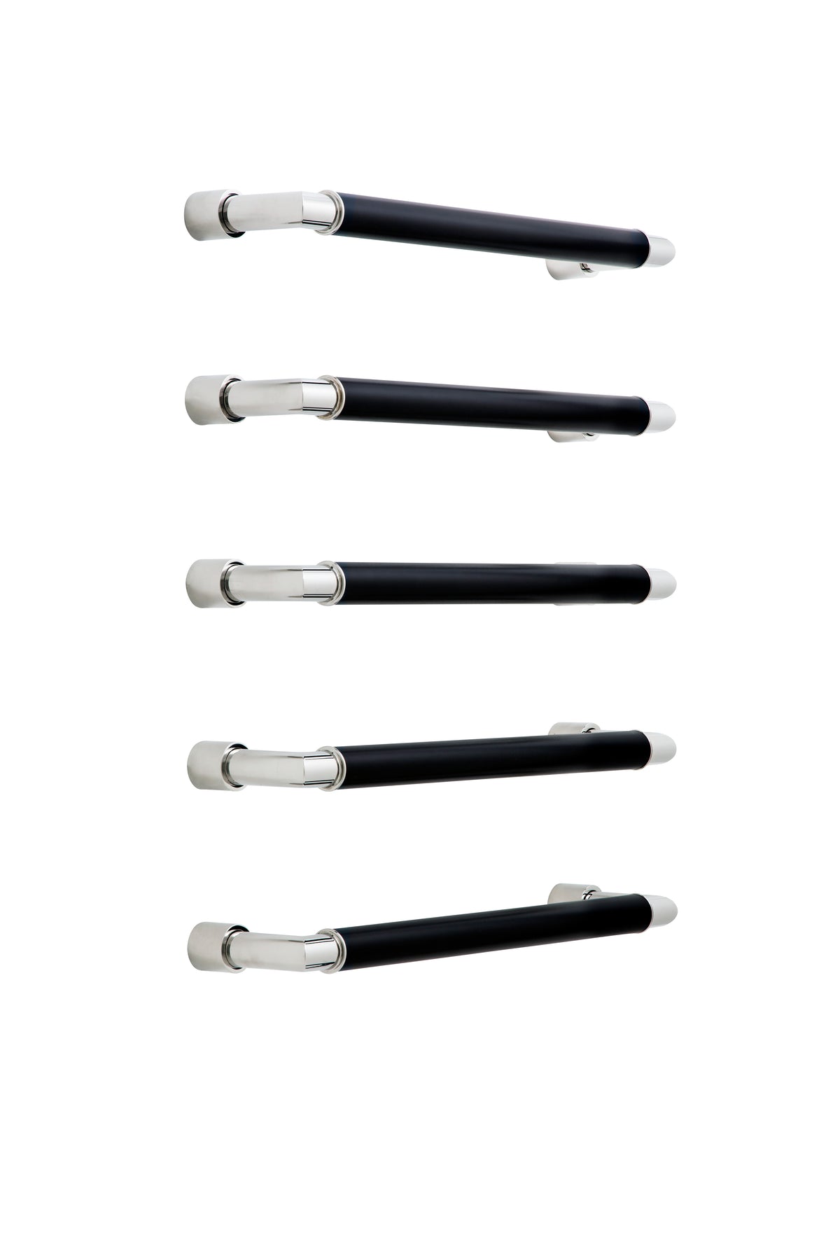 Bard & Brazier Carsten FC2 - Brushed Nickel returns, Black bar