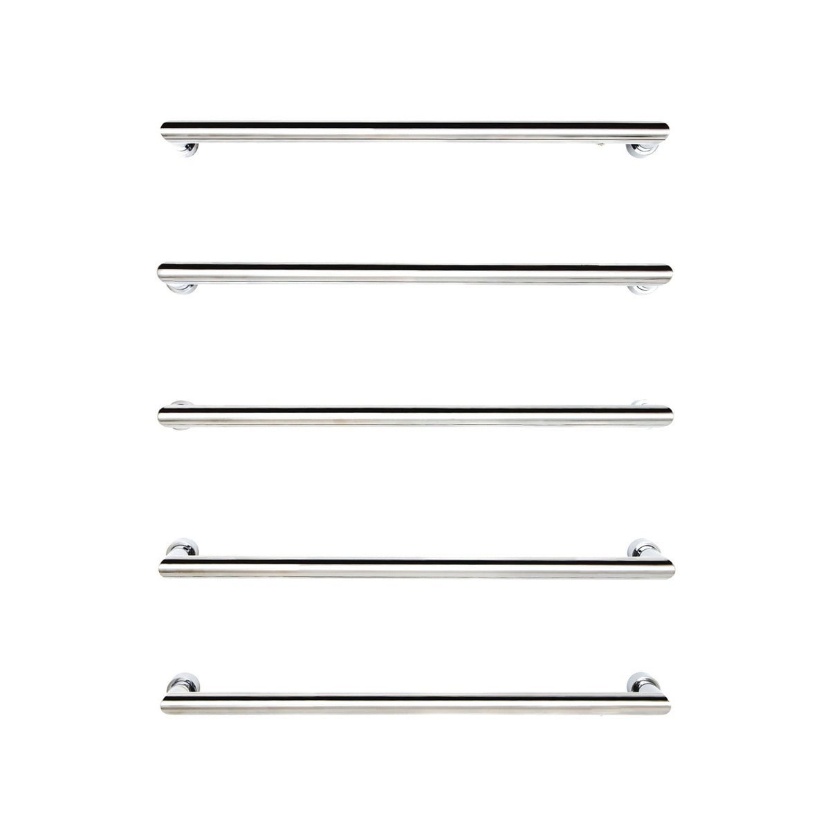 Bard & Brazier D-Rail Floating Hydronic Towel Rail FDR1