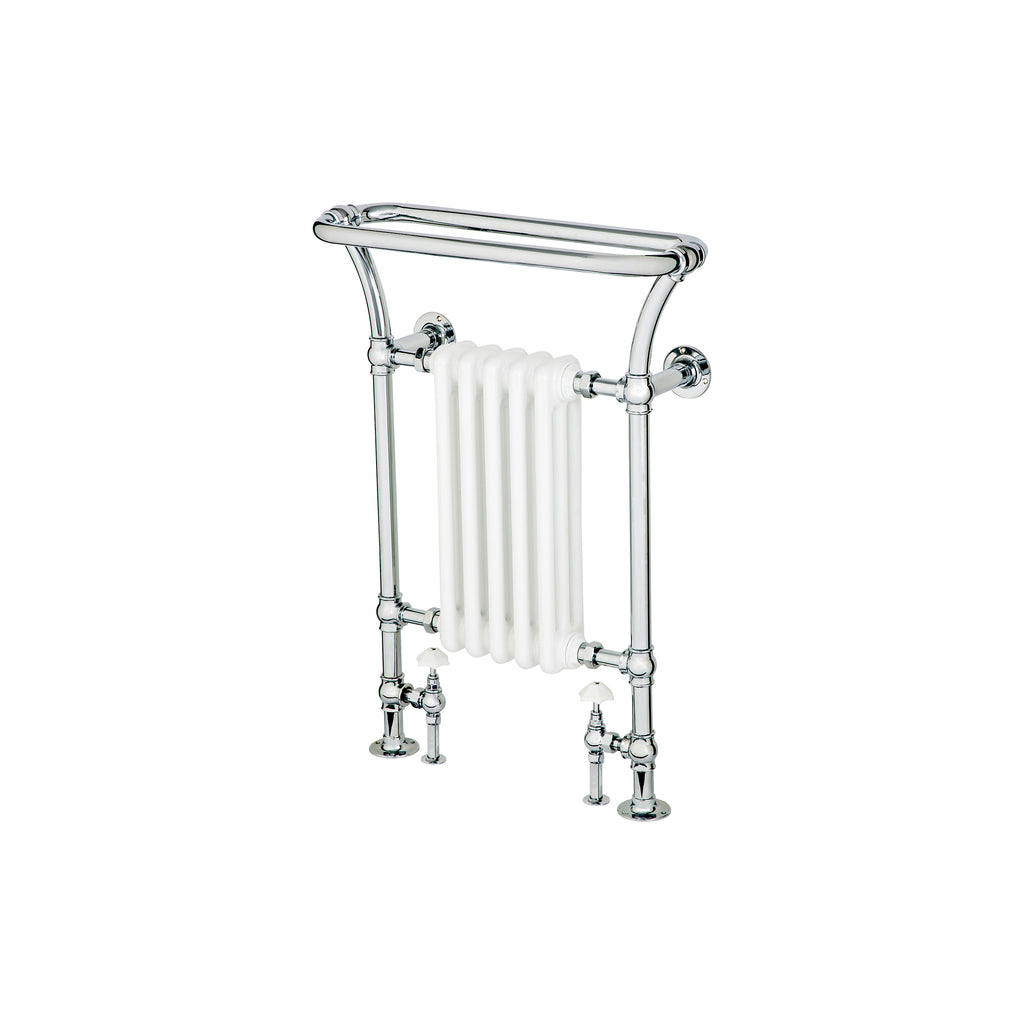 Bard & Brazier Florian Floor Mounted Towel Rail 900 x 665mm FLF90/66R