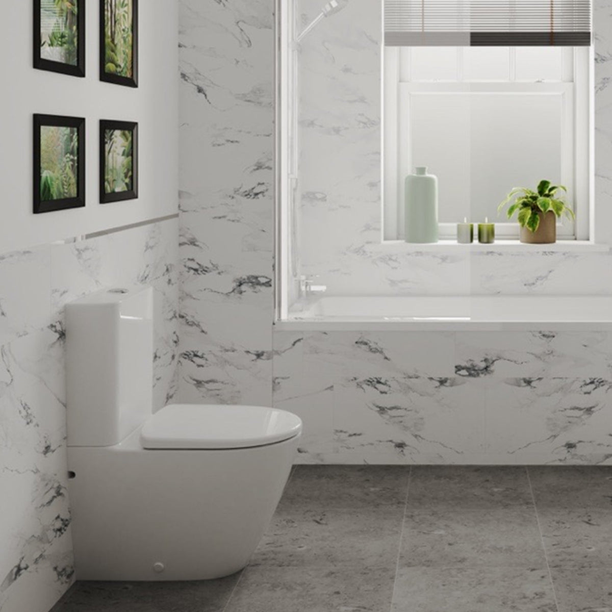 Geberit Smyle 3-in-1 Rimless Close-Coupled Toilet Pack