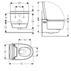 Geberit AquaClean Mera Classic Shower Toilet