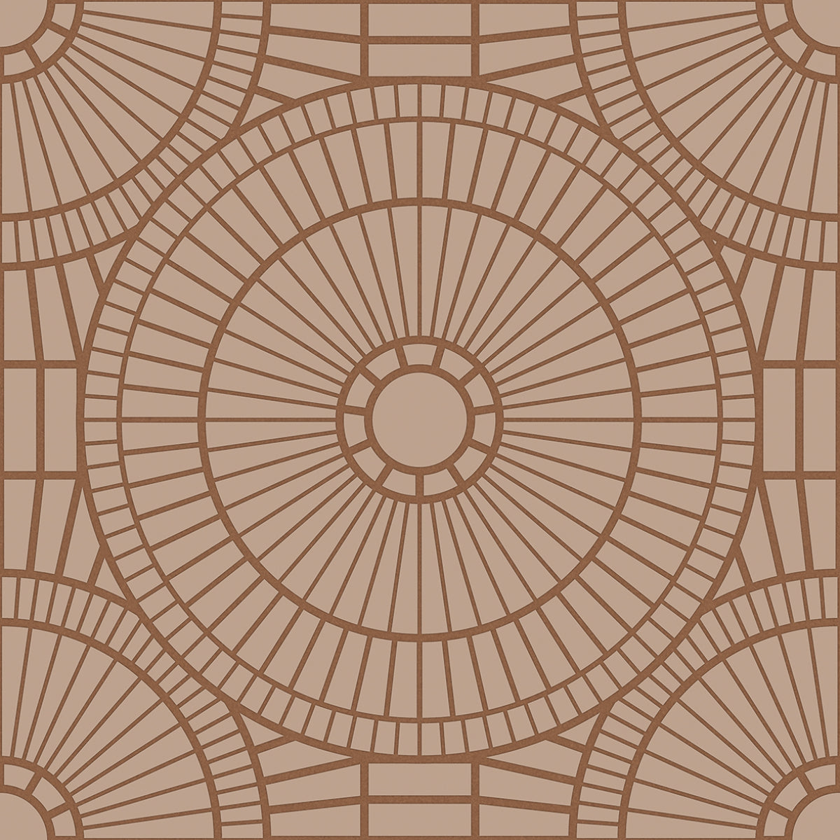 ABK Decor Library Hypnotic Owl Copper colour swatch