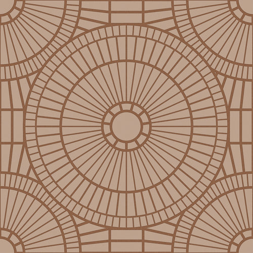 ABK Decor Library Hypnotic Owl Copper colour swatch