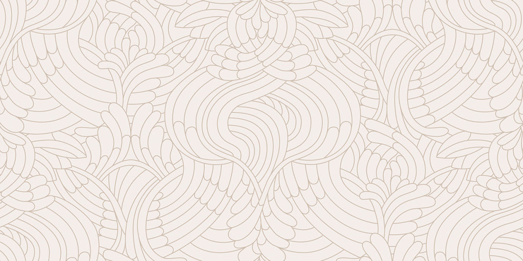 ABK Decor Library Pavone Ivory colour swatch
