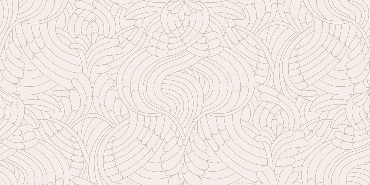 ABK Decor Library Pavone Ivory colour swatch