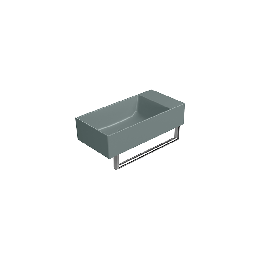 GSI Kube X 50 x 25 basin in matt agave