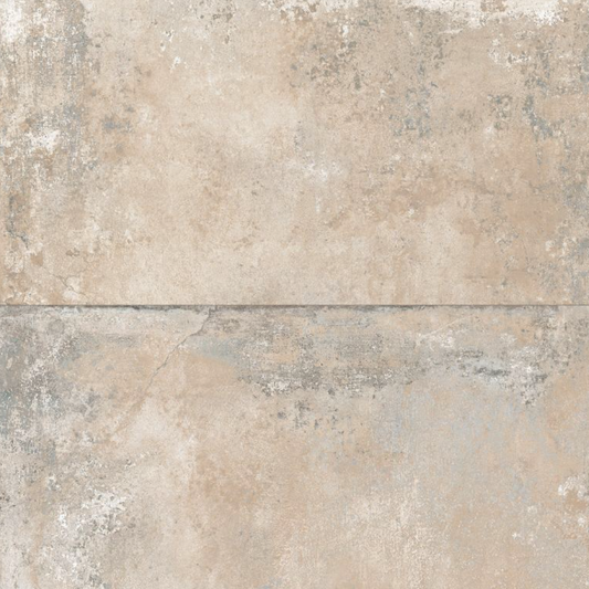 Close-up of a stone-like tile with a natural pattern