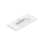 Catalano Alvea 100 basin in gloss white
