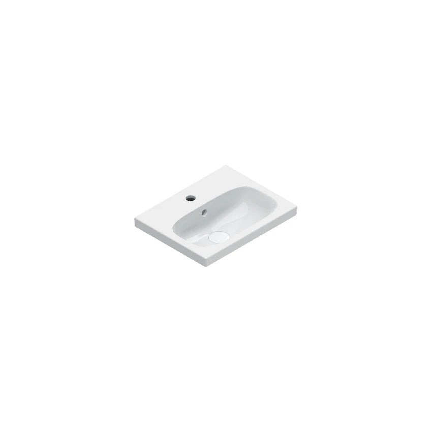 Catalano Alvea 45 basin in gloss white