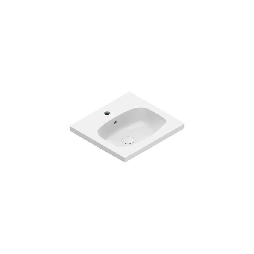 Catalano Alvea 50 ceramic basin supplied with the 500mm vanity